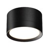 Миниатюра фото светильник накладной novotech lirio 371034 черный | 220svet.ru