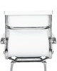 Миниатюра фото офисное кресло для посетителей dobrin cody lmr-102n-n_ch-m_el-white-11434 | 220svet.ru