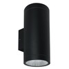 Миниатюра фото уличный настенный светильник arte lamp torcular a1313al-2bk | 220svet.ru