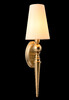 Миниатюра фото бра crystal lux per ap1 brass/beige | 220svet.ru