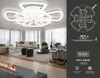 Миниатюра фото потолочная светодиодная люстра ambrella light acrylica original fa4515 | 220svet.ru