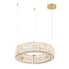 Миниатюра фото подвесной светодиодный светильник odeon light version 5071/60l золотой | 220svet.ru