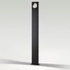 Миниатюра фото уличный светодиодный светильник odeon light nature 6653/10ga черный | 220svet.ru