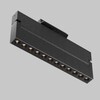 Миниатюра фото трековый однофазный светодиодный светильник maytoni points rot unity tr224-1-12wcct-m-b | 220svet.ru