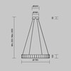Миниатюра фото подвесной светильник maytoni majesty mod517pl-l40bs3k | 220svet.ru