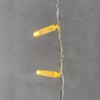 Миниатюра фото гирлянда бахрома с колпачком 3,1 x 0,5 м шампань, 120 led, провод прозрачный пвх, ip65 ltc pil120cap-10-2ch | 220svet.ru