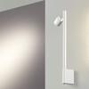 Миниатюра фото настенный светодиодный светильник управление сенсерное novotech fermo 359312 белый | 220svet.ru