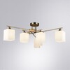 Миниатюра фото потолочная люстра на штанге arte lamp largo a4497pl-6ab | 220svet.ru