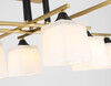 Миниатюра фото потолочная люстра на штанге ambrella light traditional loft tr tr303044/8 cp | 220svet.ru
