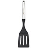 Миниатюра фото лопатка с мягкой рукояткой из нерж/стали с прорезями soft grip mc, 34 см grey kitchen craft | 220svet.ru