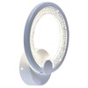 Миниатюра фото настенный светодиодный светильник profit light 8002/1w wht | 220svet.ru