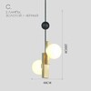 Миниатюра фото подвесной светильник imperium loft pansy 228794-26 | 220svet.ru