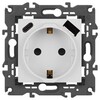 Миниатюра фото розетка эра elegance 14-4108-01 2p+e 16a-250в со шторками с usb type-a+c 5в-3а белый б0067736 | 220svet.ru