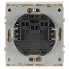 Миниатюра фото выключатель эра arktik 16-1104-04 двойной 10ах-250в шампань б0070347 | 220svet.ru