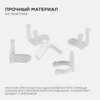 Миниатюра фото комплект крепежей apeyron к светодиодной ленте для бани и сауны (5шт) 09-55 | 220svet.ru