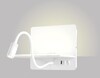 Миниатюра фото бра crystal lux clt 226w250usb wh | 220svet.ru