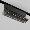 Миниатюра фото трековый однофазный светодиодный светильник maytoni points rot unity tr224-1-12wcct-m-b | 220svet.ru