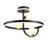 Миниатюра фото потолочная светодиодная люстра ambrella light comfort linetech fl66263 | 220svet.ru