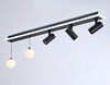 Миниатюра фото потолочный светодиодный светильник с пультом ду ambrella light comfort fl66202 | 220svet.ru