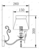 Миниатюра фото бра maytoni bird arm013-01-w | 220svet.ru
