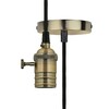 Миниатюра фото подвесной светильник (ul-00004500) uniel dlc-v-s24k/e27 ts/1m/bl bronze | 220svet.ru