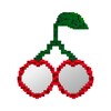 Миниатюра фото зеркало pixel cherries seletti 17054 | 220svet.ru
