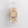 Миниатюра фото бра светодиодная 88068w gold/clear delight collection | 220svet.ru