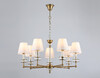 Миниатюра фото подвесная люстра с хрусталем ambrella light heigh light wh lh71023 | 220svet.ru