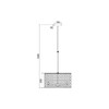 Миниатюра фото подвесная люстра vele luce essenziale vl4055p06 | 220svet.ru