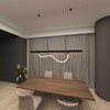 Миниатюра фото фиксатор  трекового светильника denkirs smart ray dk8064-bk | 220svet.ru