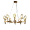 Миниатюра фото люстра brch9162-10 antique brass delight collection | 220svet.ru