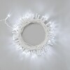 Миниатюра фото гирлянда нить с эффектом бегущий огонь 1,9м белая 24в 160 led провод белый пвх ip54 ltc pst160-8-1w | 220svet.ru