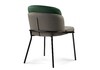 Миниатюра фото стул сиолим графитовый / изумрудный / черный глянец | 220svet.ru