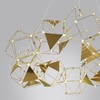 Миниатюра фото потолочная светодиодная люстра odeon light trellis 5086/56l бронза | 220svet.ru