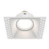 Миниатюра фото встраиваемый светильник maytoni technical dot dl042-01-sq-w | 220svet.ru