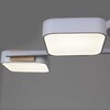 Миниатюра фото светильник потолочный reluce 03361-0.3-04 wh+wood | 220svet.ru