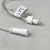 Миниатюра фото гирлянда нить 10м красная с мерцанием белого диода 24в, 100 led, провод прозрачный пвх, ip54 ltc pst100blw-10-1r | 220svet.ru