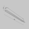 Миниатюра фото трековый магнитный светильник maytoni points tr082-1-18w3k-m-b | 220svet.ru