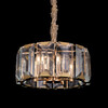 Миниатюра фото люстра harlow crystal l5 gold | 220svet.ru