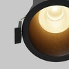 Миниатюра фото встраиваемый светодиодный светильник maytoni dip dl118-15w-2.7k-b | 220svet.ru