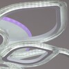 Миниатюра фото светодиодная люстра reluce 09827-3.3-5+5a wh (rgb) | 220svet.ru