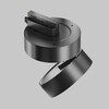 Миниатюра фото трековый однофазный светодиодный светильник maytoni onda tr007-1-18w4k-b-1 | 220svet.ru