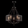 Миниатюра фото подвесная люстра freya conte fr4166-pl-05c-bl | 220svet.ru