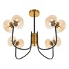 Миниатюра фото потолочная люстра myfar scott mr1751-8p | 220svet.ru