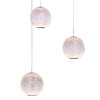 Миниатюра фото подвесной светильник md20001012-7a chrome delight collection | 220svet.ru