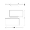 Миниатюра фото потолочный светодиодный светильник escada scales 10209/2led white | 220svet.ru