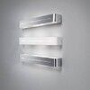 Миниатюра фото настенный светильник ideal lux posta ap2 bianco | 220svet.ru
