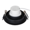Миниатюра фото встраиваемый светильник arte lamp kant a9610pl-1bk | 220svet.ru