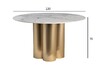 Миниатюра фото стол обеденный керамогранит garda decor 76ar-63041 | 220svet.ru