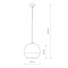 Миниатюра фото подвесной светильник nowodvorski globe plus m 7606 | 220svet.ru
